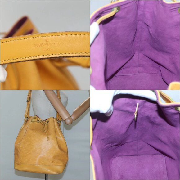 LOUIS VUITTON Epi Noe Shoulder Bag Tassili Yellow M44009 LV Auth BA1338 - Picture 14 of 15